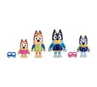 Pack 4 Figurines La famille à la plage