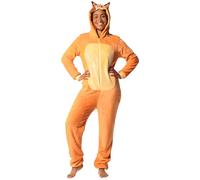 BlueY Combinaison Femme Combinaison Femme Chilli | Pyjama Polaire Orange XXL