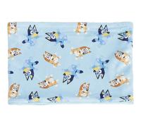 Bluey Écharpe Tube pour Enfant - Couleur Bleue - Taille Unique - Tour de Cou Snood - en 100% Polyester - Motif et sa Famille - Produit Original Conçu en Espagne