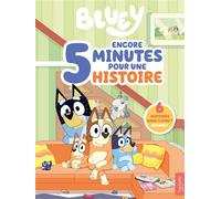Bluey - Encore 5 minutes pour une histoire Recueil d'histoires - BBC Studios Ladybird Books Ltd - Hachette Jeunesse - broché - Album jeunesse