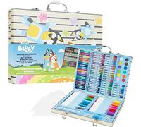 Bluey Ensemble d'art pour enfants - Crayons de couleur, peintures, feutres, crayons, papeterie, travaux manuels, filles et garçons, fournitures artistiques