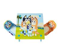 Bluey Ensemble 2 chaises pour Enfants, Multicolore, Table 43,5cm (H) x 63cm (W) x 63cm (D)