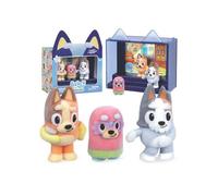 Bluey ENSEMBLE DE FIGURINES Grands-mères figurines pour enfants Série 1 FIGURINES EN VELOURS 4+
