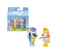 Bluey Fairtale BLY91310 Lot de 2 Figurines articulées avec Amis préparés pour Les Aventures IR