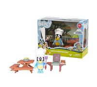 BlueY Giochi Preziosi Personnage au Barbecue avec Table et bancs de PIC nic Grill Pelle de Cuisine et Chapeau Chef comme Accessoires pour Enfants à partir de 3 Ans, BLY10200