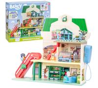 Bluey Grand SET de jeu, SUPERMARCHÉ interactif, figurines pour enfants, ÉLÉMENTS MOBILES 3+