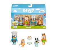 Bluey – Set de 4 figurines «La famille en cuisine»
