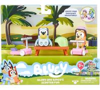 Bluey Jeu Ensemble Fun Scooter Et Figurines D’Action Articulées Bingo 6cm
