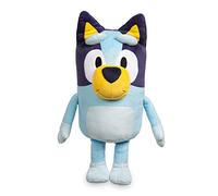 Bluey - Jumbo Plush de 40 centimètres, Peluche Chiot Bluey de Couleur Bleue, comme dans la Série Enfants, Doux et Doux, pour Embrasser et accompagner Vos Enfants, Célèbre (BLY05000), Talla única