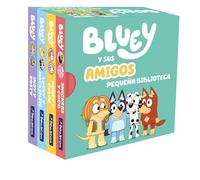Bluey – Livre-jouet – Bluey et ses amis – Petite bibliothèque – Édition en espagnol