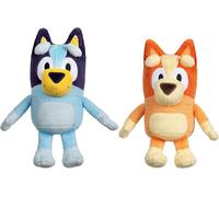 Bluey Lot de 2 Peluches de 20,3 cm et Bingo