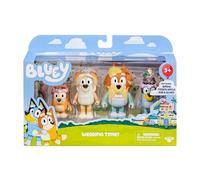 Bluey Figurines Wedding 90268 – Lot de 4 Multicolore Enfants