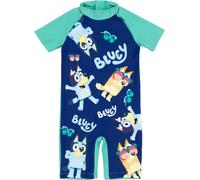 Bluey - Maillot de bain garçon NS7437 (116) (Vert/bleu marine)