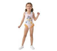 Bluey Maillot de Bain pour Fille au Design Original, Rosé, 6 Ans