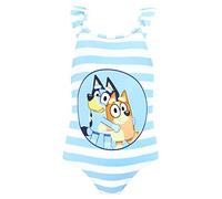 BlueY Maillot de Bain pour Filles | Maillot de Bain Bingo | Bleu | 4-5 Ans | Maillots de Bain pour Enfants | Merchandising Officiel