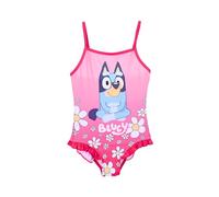BlueY Maillot de Bain Une Pièce pour Fille, Maillot de Bain D'été Fleuri, Taille 3 Ans | Rose