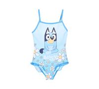 BlueY Maillot de Bain Une Pièce pour Fille, Maillot de Bain D'été Fleuri, Taille 6 Ans | Bleu