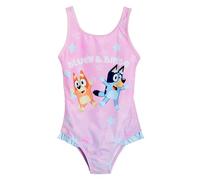 Bluey Maillot de bain une pièce pour fille, multicolore, 5-6 Ans