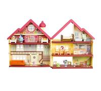 Bluey Maison de Jeu et boîte à Jouets, 29 Accessoires, 4 Personnages, Bingo, Chattermax et Nana, 50 Sons et Phrases avec Piste de Danse Mobile et lumières Clignotantes