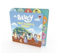 Bluey - Meet 's Family Tabbed Board Book - Board book - G245z