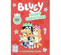 Bluey – Bluey: Merry Christmas: A Colouring Book – Livre en anglais – Broché