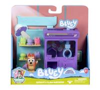 BlueY Mini Set de Jeu Machine à Pince de Bingo, avec Figurine Bingo articulée et Dauphin Danseur, Gagne Un Prix de la Machine à Pince, 6 Accessoires Prix