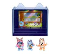 Bluey Pack d'épisode Fuzzies : Xylophone magique avec 3 mini-figurines de collection spécialement floquées (y compris 1 exclusive), une vitrine, une carte à collectionner et un guide de collection. 80