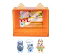 Bluey Pack d'épisodes Fuzzies : Pavlova, 3 mini-figurines floquées | Comprend une figurine exclusive, une vitrine, une carte à collectionner et un guide ; 50 à collectionner dans la série 1