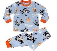 Bluey Polaire Ultra Douce Ensemble de Pyjama à Manches Longues, Bluey Blue, 5-6 Ans: 116cm, Bleu