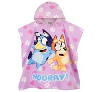 BlueY Poncho De Bain | Serviette Plage Bingo Filles | Serviettes De Bain pour Filles | Taille Unique Rose