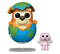 Bluey Pop & Buddy figurine en vinyle Sleepytime Bingo avec disquette lapin 9 cm
