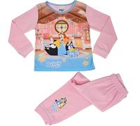 BlueY Pyjama à manches longues pour filles, Bingo et Bandit 18-24 mois rose