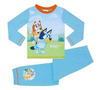 Bluey Pyjama à manches longues pour garçon Bingo Bleu 18 mois - 5 ans, bleu, 18-24 Months