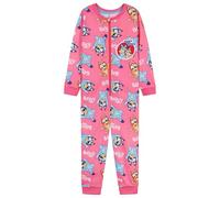 BlueY Pyjama Combinaison Fille, Pyjama Grenouillere Enfant Douce et Confortable Vêtement de Nuit Cadeau Fille (Rose, 5-6 Ans)