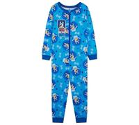 BlueY Pyjama Combinaison Fille, Pyjama Grenouillere Enfant Douce et Confortable Vêtement de Nuit Cadeau Fille (Bleu, 5-6 Ans)