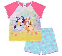 BlueY Pyjama Court pour Fille Bingo - Multicolore, 2-3 Ans: 98cm