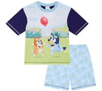 Bluey Pyjama court pour garçon, bleu, 4-5 Years