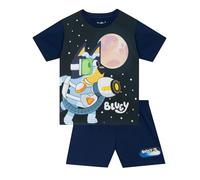 BlueY Pyjama Garçon, Vetement Enfant Bingo, Pyjama Enfant Garcon Ete, Bleu 3-4 Ans