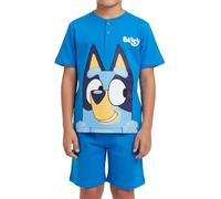 BlueY Pyjama pour Garçon, Ensemble 2 Pièces T-Shirt et Short, Coffret Cadeau Inclus, Taille 4 Ans | Bleu