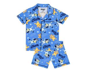 Bluey Pyjamas d'été pour Garçons | Pyjamas Garçons Bingo | Ensembles De Pyjama