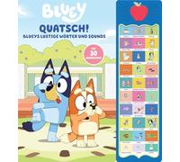 Bluey - Quatsch! Blueys lustige Wörter und Sounds - 30-Button-Soundbuch - interaktives Bilderbuch mit 30 Geräuschen