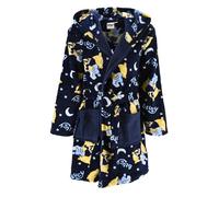 BlueY Robe De Chambre pour Garçon et Filles, Robe Doux Peignoir en Polaire Velours, Tailles 3 à 6 Ans (FR/ES, Âge, 6 ans, Taille normale, Bleu)