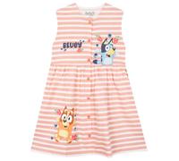 BlueY Robe Fille avec Bingo, Robe d’été sans Manches pour Fille 3-4 Ans
