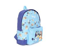 Bluey Sac à dos officiel Bingo pour enfant Bleu