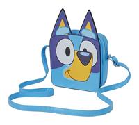Bluey Sac Bandoulière Fille Sac à Main Enfant avec Sangle Réglable Voyage Sorties Shopping Vacances Idée Cadeau (Bluey Oreilles 3D)
