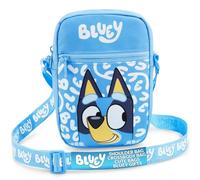 Bluey Sac Bandoulière Fille Sac à Main Enfant avec Sangle Réglable Voyage Sorties Shopping Vacances Idée Cadeau (Bluey Bleu)