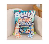 (Bluey) Sanrio Eggy Party Stitch Panda Snack Oreiller en peluche 6 pièces Poupées jouables Cadeau