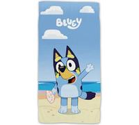 Bluey serviette de plage en éponge Serviette de bain avec impression premium, 70x140 cm