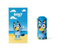 Bluey Serviette de plage pour enfant en polyester 140 x 70 cm