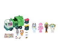 Bluey Set de Jeu Camion Poubelle avec Figurines articulées de 6,3 cm Simple